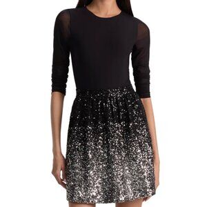 Alice and Olivia Chara Embellished Dress